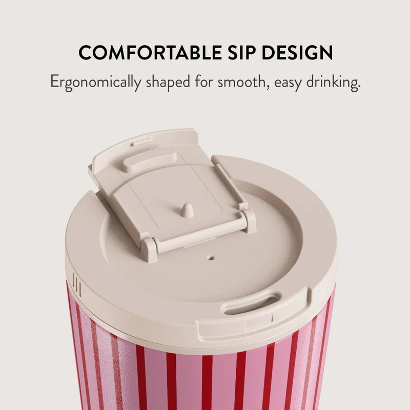 Burga  Burga Favorite Bikini 700ml Travel Mug Flap & Straw Set Lid Combo – BPA-Free Stainless Steel, Triple-Layer Insulated, Leak-Resistant, Premium Printed Design – Hot & Cold Drinks  | Best Price UAE